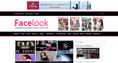 Desktop Screenshot of facelookmag.com